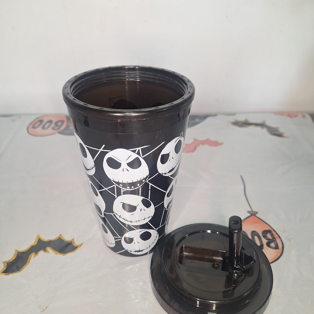 Disney Black and White Jack Skellington Tumbler